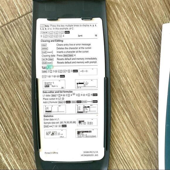 Texas Instruments T130XS calculator - Picture 3 of 7